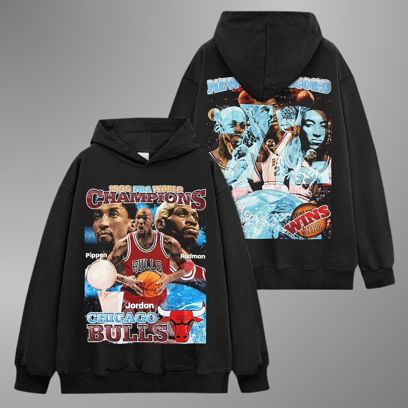 1996 CHICAGO BULLS HOODIE