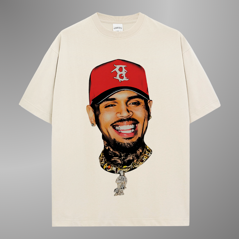 CHRIS BROWN BIG FACE TEE V5