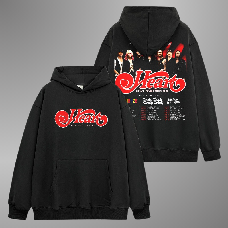 HEART BAND HOODIE