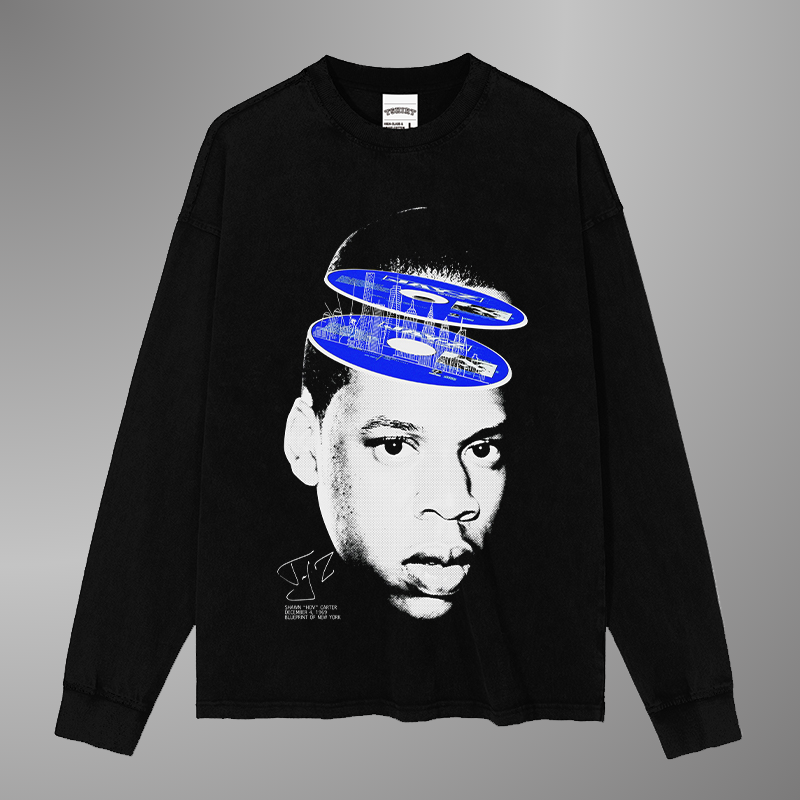 CAMISETA CON CARA GRANDE DE JAY-Z