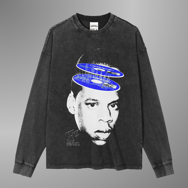 CAMISETA CON CARA GRANDE DE JAY-Z