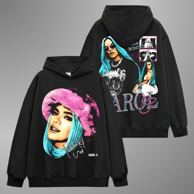 KAROL G BIG FACE HOODIE