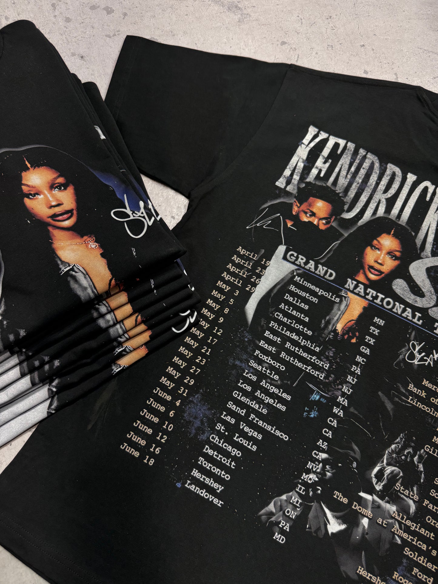 KENDRICK & SZA TEE V2