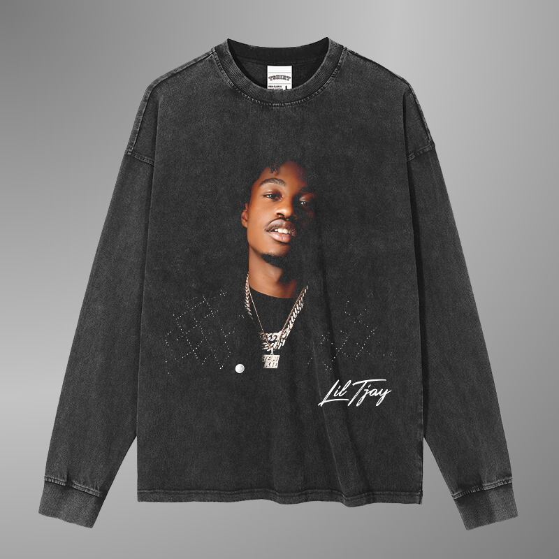 CAMISETA CON CARA GRANDE DE LIL TJAY V3