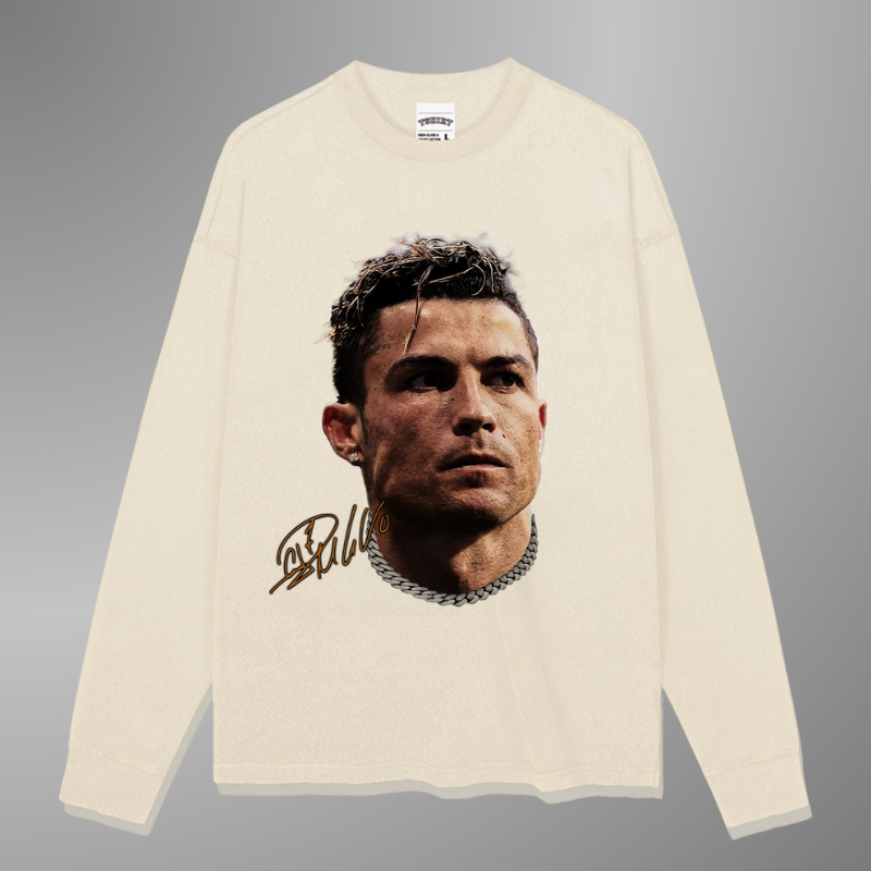 CAMISETA CON CARA GRANDE DE RONALDO