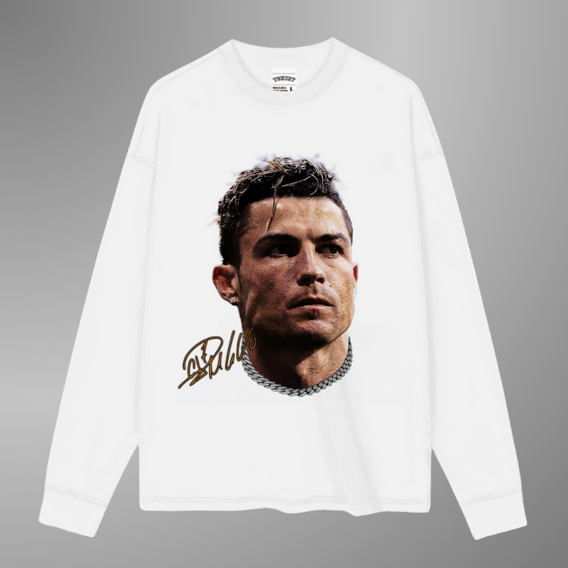 CAMISETA CON CARA GRANDE DE RONALDO