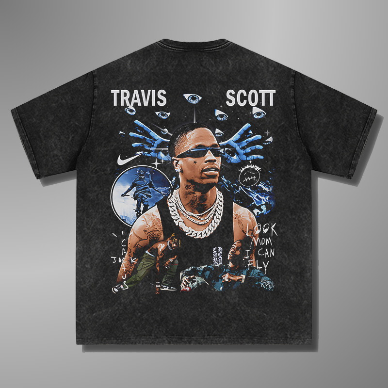 TRAVIS SCOTT BIG FACE TEE V3