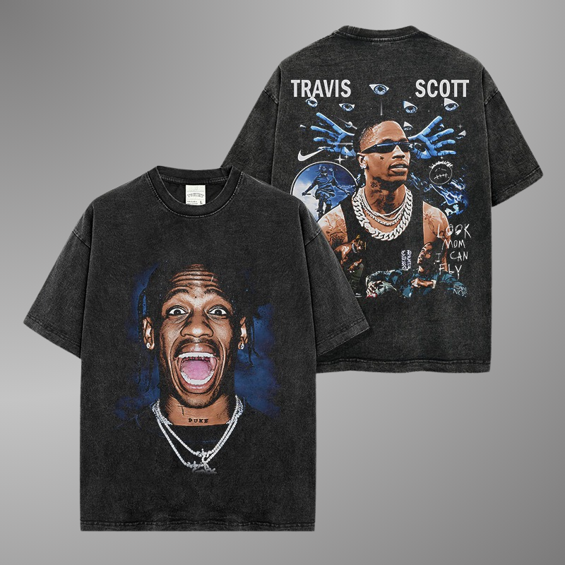 TRAVIS SCOTT BIG FACE TEE V3