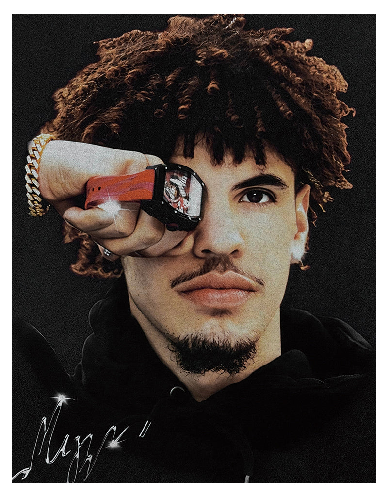 LAMELO BALL BIG FACE HOODIE