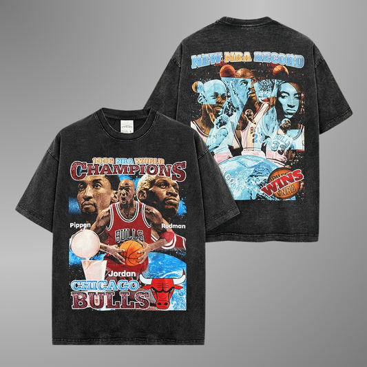 T-SHIRT DES BULLS DE CHICAGO 1996 