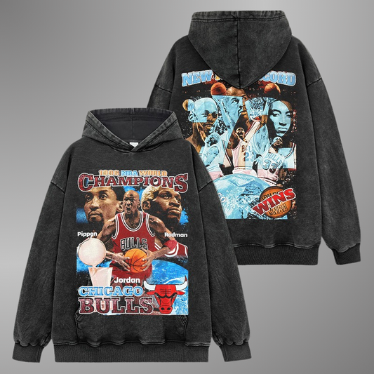 1996 CHICAGO BULLS HOODIE