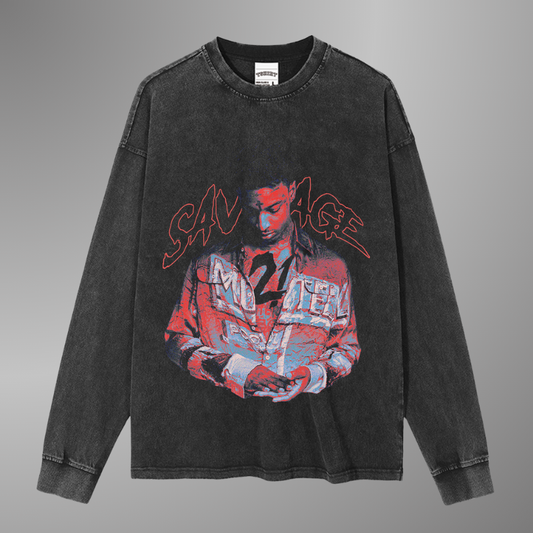 21 SAVEGE TEE[LS] V4