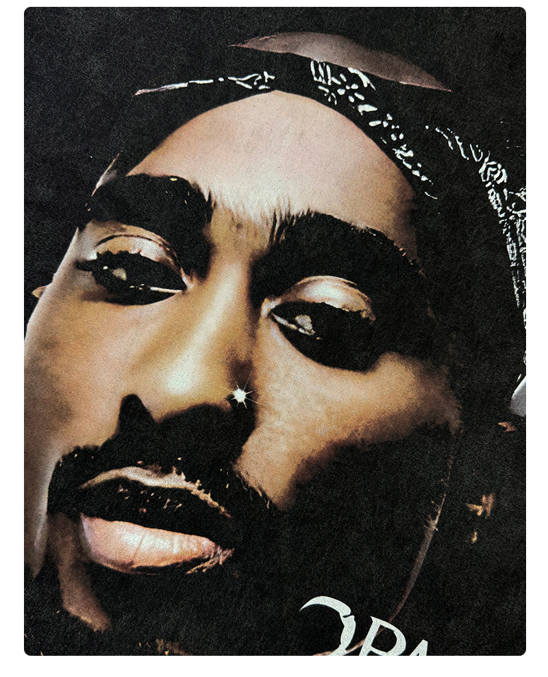 2PAC BIG FACE TEE[LS] V2