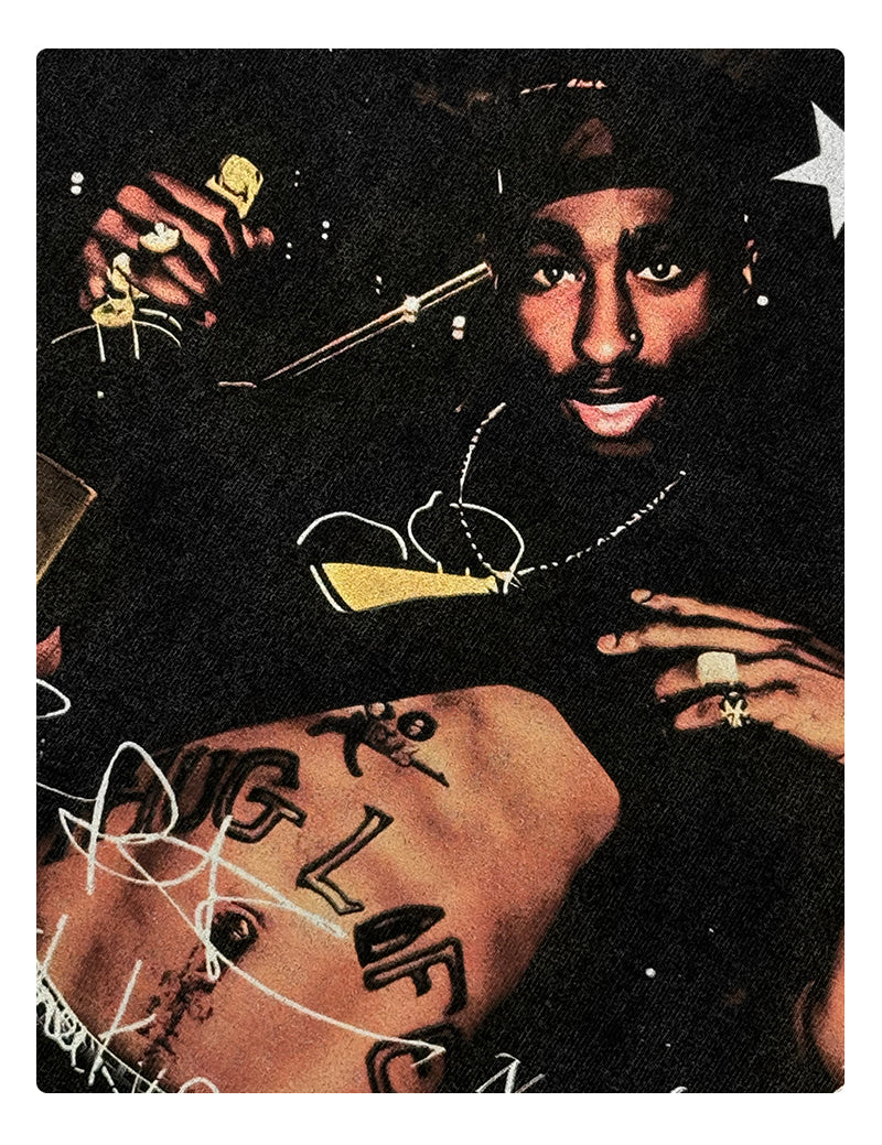 2PAC BIG FACE TEE[LS] V2