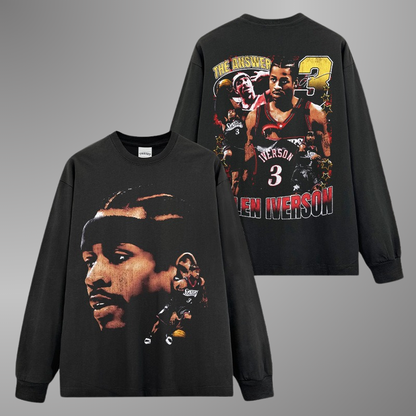 ALLEN IVERSON BIG FACE TEE[LS]
