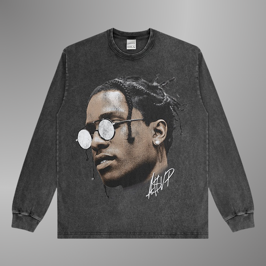 A$AP ROCKY BIG FACE TEE[LS]