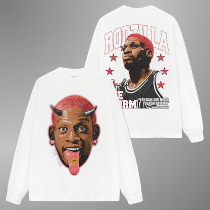 BIG FACE RODMAN TEE[LS] V2