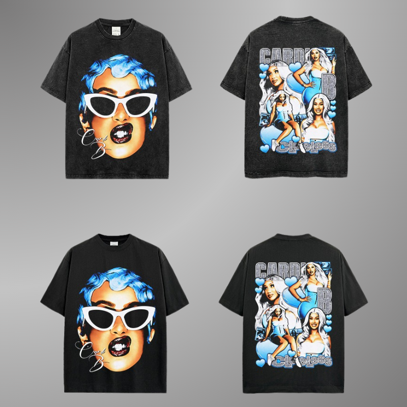CARDI B BIG FACE TEE