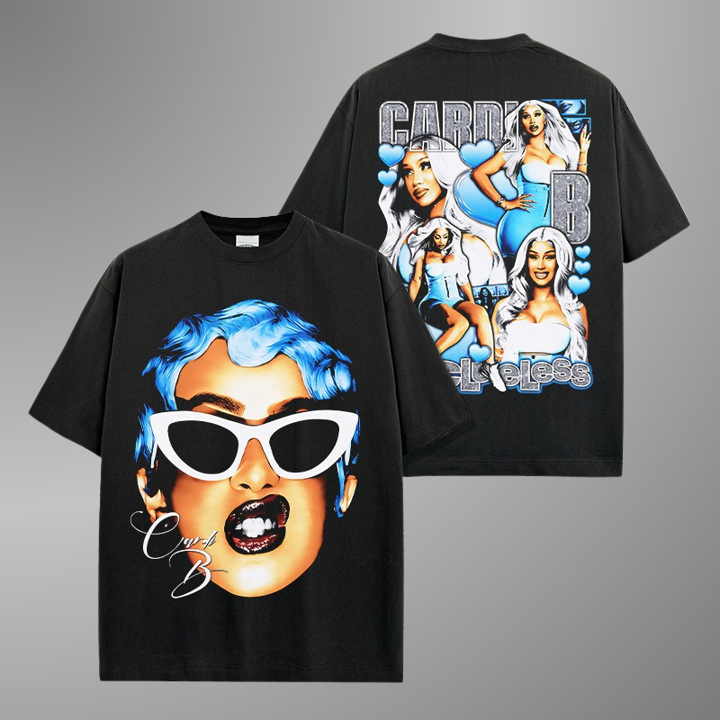 CARDI B BIG FACE TEE