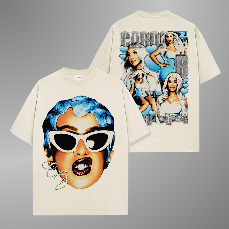 CARDI B BIG FACE TEE