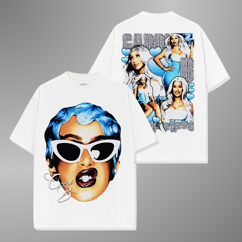 CARDI B BIG FACE TEE