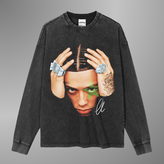 CENTRAL CEE BIG FACE TEE[LS]