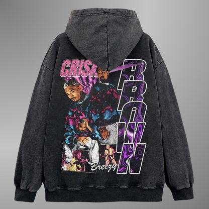 CHRIS BROWN BIG FACE HOODIE V2