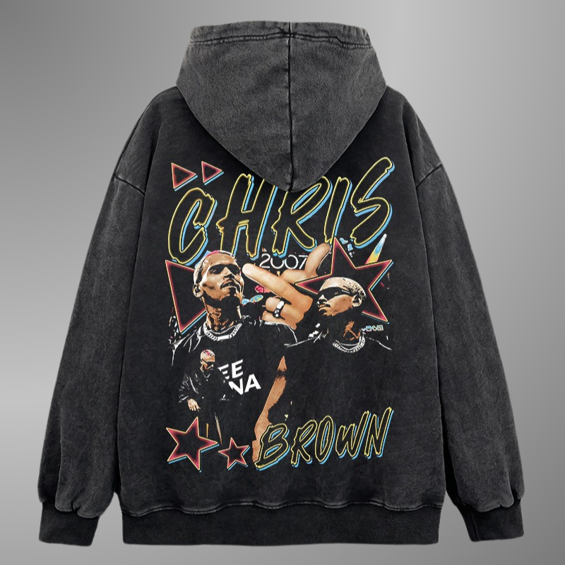 CHRIS BROWN BIG FACE HOODIE V3