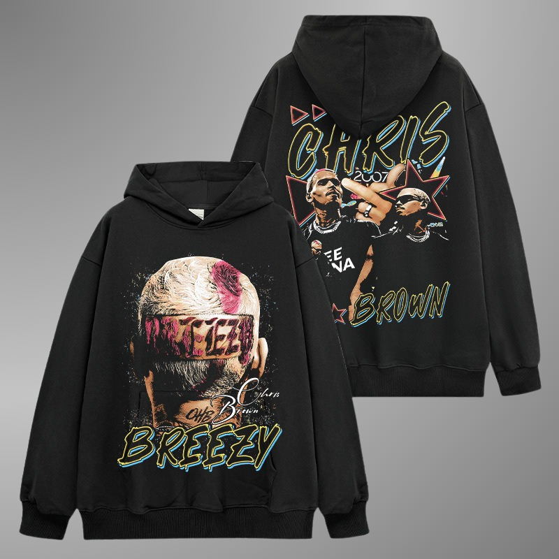 CHRIS BROWN BIG FACE HOODIE V3