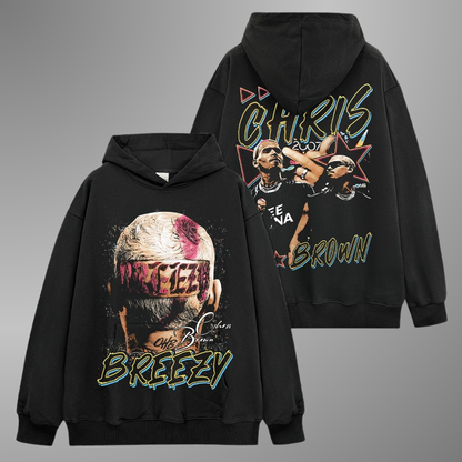 CHRIS BROWN BIG FACE HOODIE V3