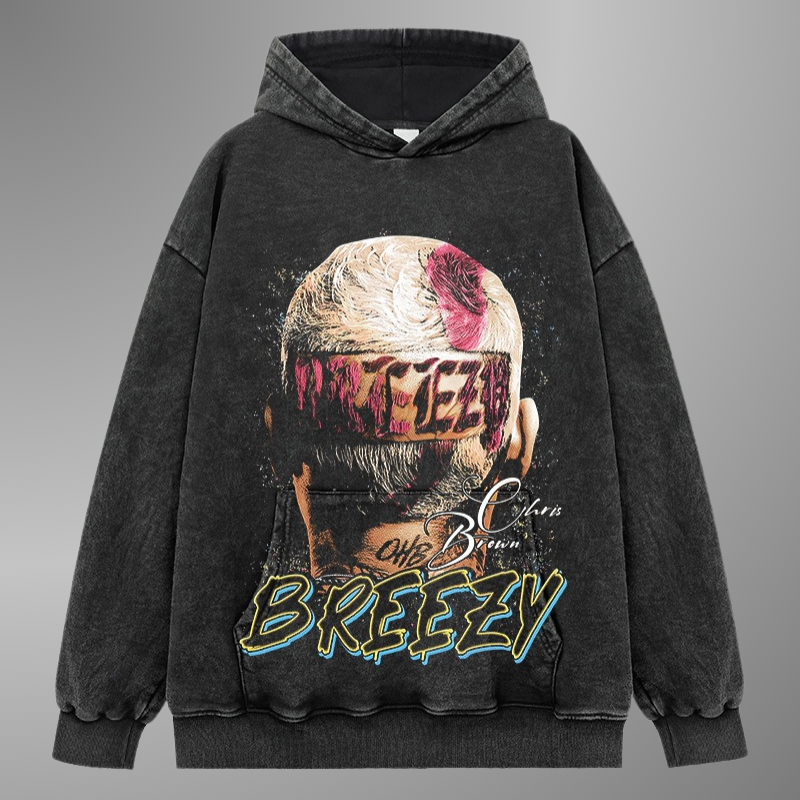 CHRIS BROWN BIG FACE HOODIE V3