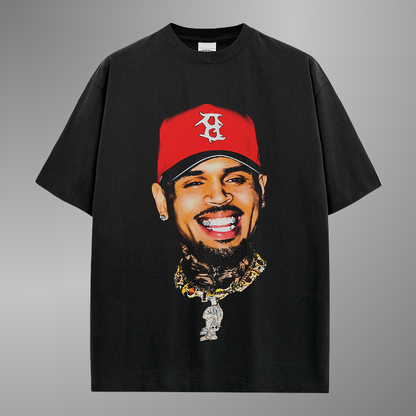 CHRIS BROWN BIG FACE TEE V5