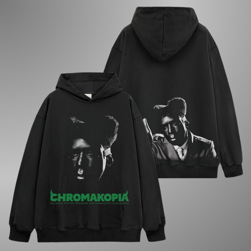 SUDADERA CON CAPUCHA CROMAKOPIA V2
