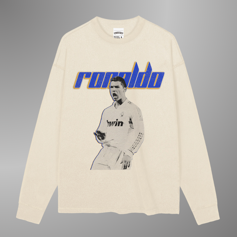 CRISTIANO RONALDO Y2K TEE[LS]