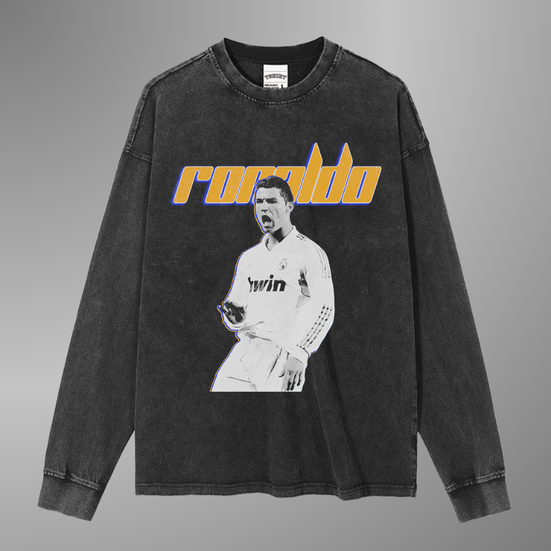 CRISTIANO RONALDO Y2K TEE[LS]