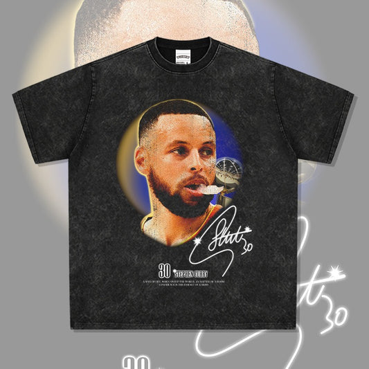 CURRY BIG FACE TEE