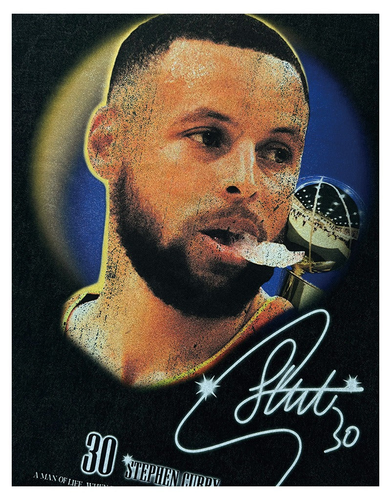CURRY BIG FACE TEE