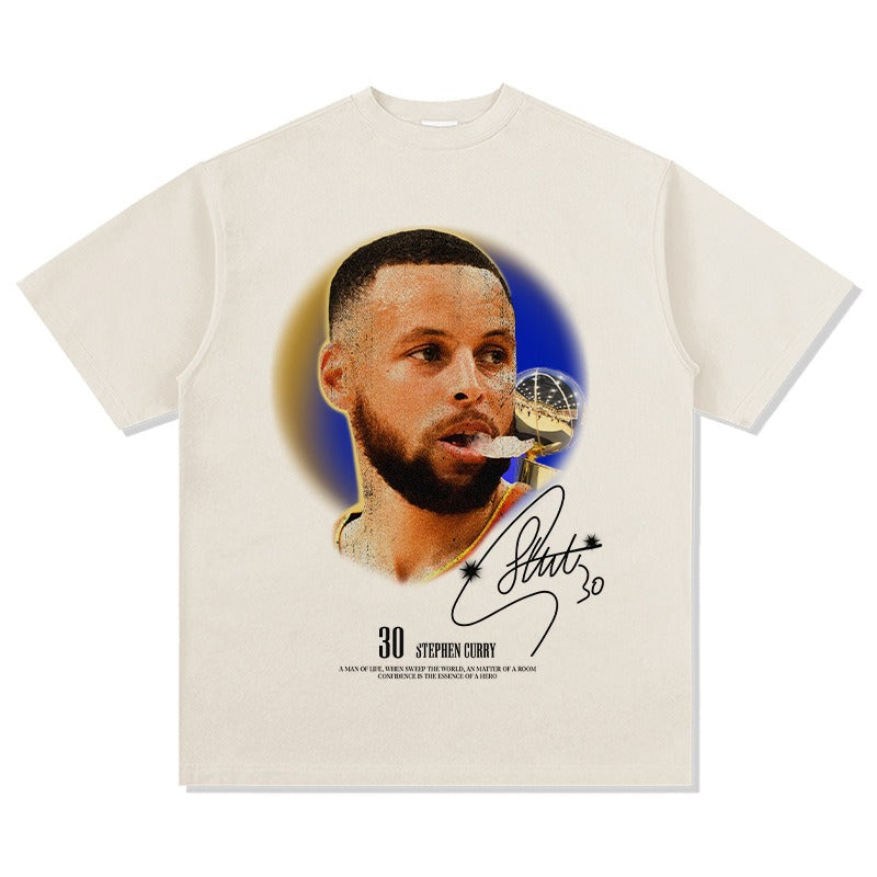 CURRY BIG FACE TEE