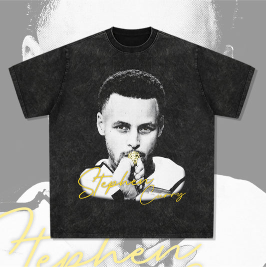 CURRY BIG FACE TEE V2