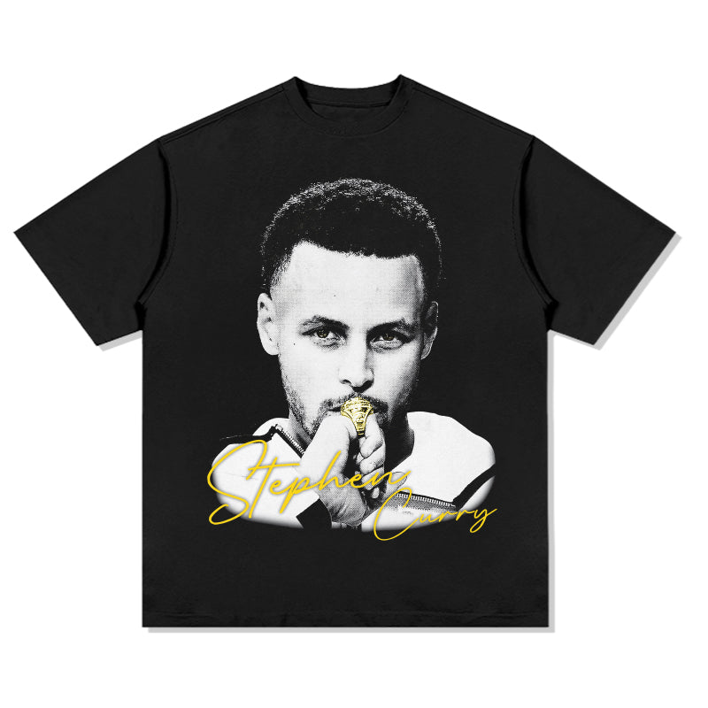CURRY BIG FACE TEE V2