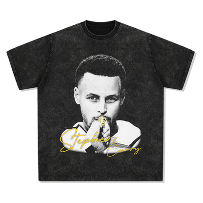 CURRY BIG FACE TEE V2