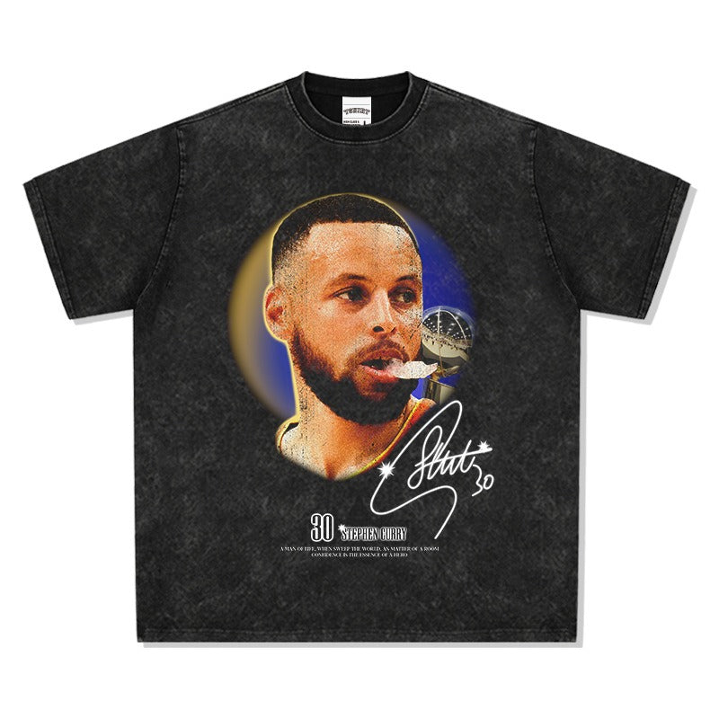 CURRY BIG FACE TEE