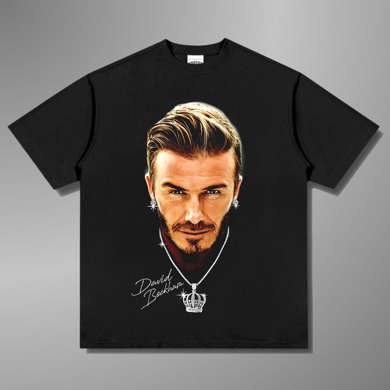 CAMISETA CON CARA GRANDE DE DAVID BECKHAM