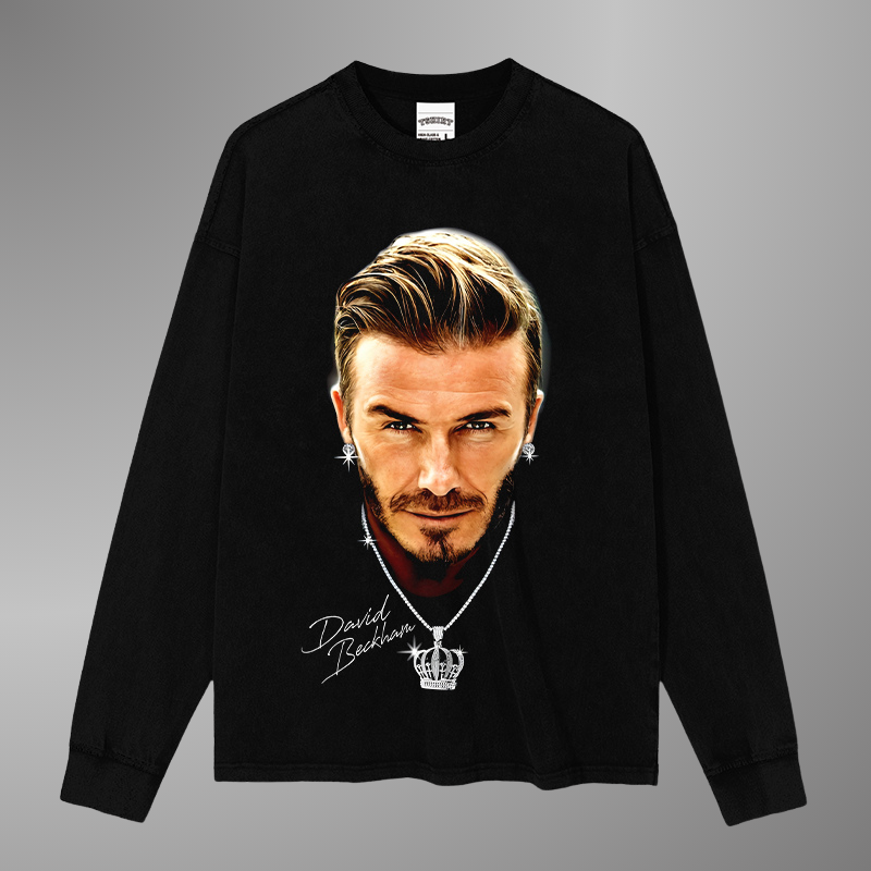 CAMISETA CON CARA GRANDE DE DAVID BECKHAM