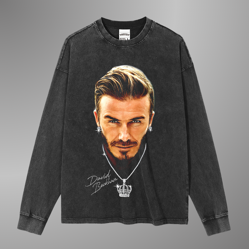 CAMISETA CON CARA GRANDE DE DAVID BECKHAM