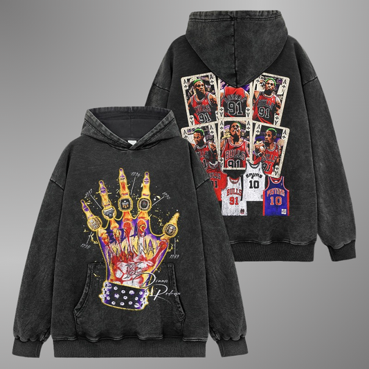 Sweat à capuche Dennis Rodman V5 