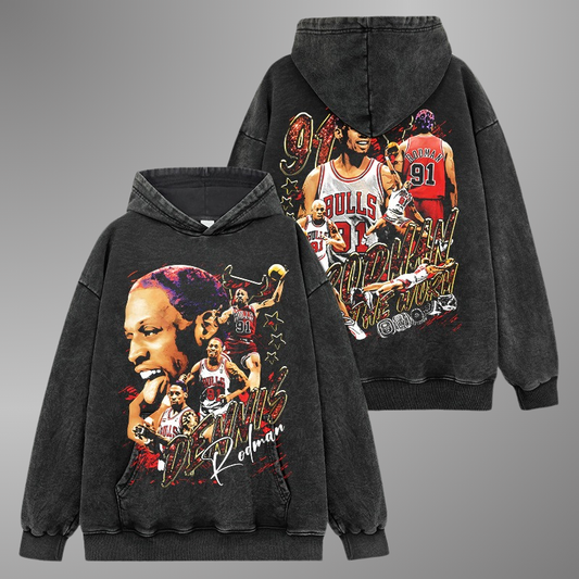DENNIS RODMAN VINTAGE HOODIE