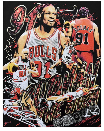 DENNIS RODMAN VINTAGE HOODIE