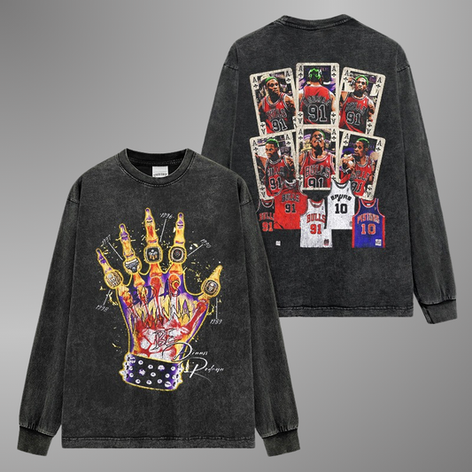 CAMISETA DE LARGA DURACIÓN V5 DENNIS RODMAN
