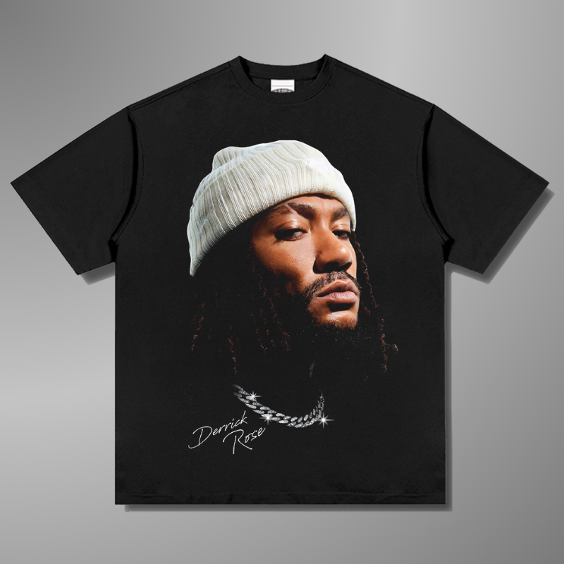 CAMISETA DE CARA GRANDE DERRICK ROSE V2